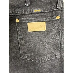 Wrangler Cowboy Cut 13MWZWK Jeans Mens 36 x 36 Dark Wash Black Original Fit‎